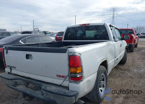 2005 GMC Sierra 1500 Sle из США, поврежденный, VIN 2GTEC19TX51216854